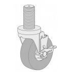 Caster - Swivel 5" - OEM: 1810500